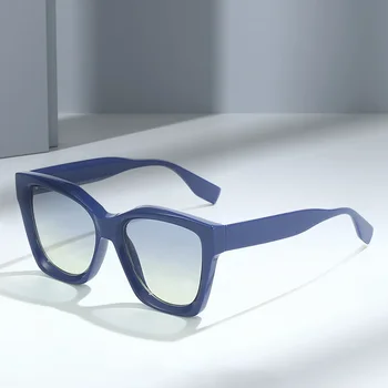 Модные солнцезащитные очки в стиле ретро с защитой от ультрафиолета на открытом воздухе, Солнцезащитные очки с индивидуальным затенением, солнцезащитные очки