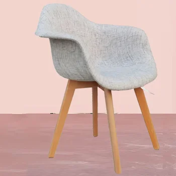 Дизайн, современные обеденные стулья, дерево для гостиной, для отдыха, чтения, для макияжа, офисный шезлонг, мебель для дома Nordic Cadeiras