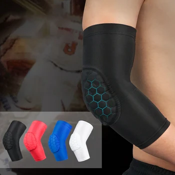 1 шт. нарукавная повязка для поддержки локтя Баскетбольный рукав для рук Дышащий футбольный защитный спортивный налокотник