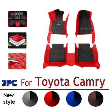 Автомобильные коврики для Toyota Camry 2012-2017 2013 2014 2015 2016, автомобильные накладки для ног, автомобильные ковровые покрытия, аксессуары для интерьера