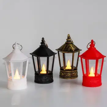 Настольный фонарь, светодиодный фонарь высокой яркости, мини-макет сцены, Изящная настольная светодиодная лампа для Хэллоуина и Рождества