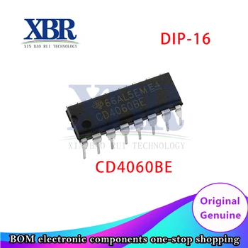 5ШТ CD4060BE DIP-16 Микросхема IC Новые Оригинальные Генераторы и Резонаторы