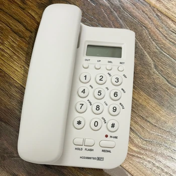 Телефон Стационарные телефоны с Большой кнопкой и Идентификацией вызывающего абонента для офиса