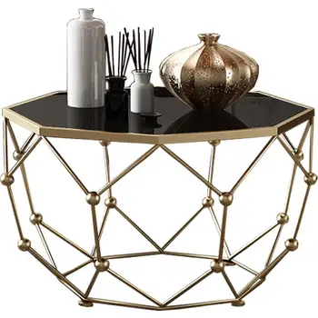 Стол из закаленного железа, чайный столик в скандинавском стиле для гостиной