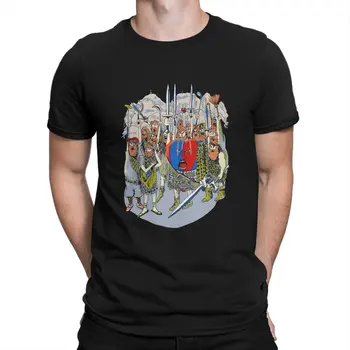 Многие мужские футболки Braveheart William Wallace, винтажные футболки, футболки с коротким рукавом и круглым воротником, хлопковая летняя одежда