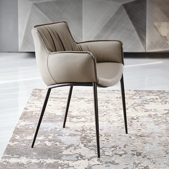 Современный скандинавский эргономичный стул Кресло для гостиной Туалетный столик Обеденный Дизайнерский стул для макияжа Туалетный столик Модная мебель Cadeiras