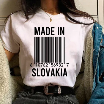 словения Словакия, топ, женская уличная одежда Y2K, футболки, женская японская одежда