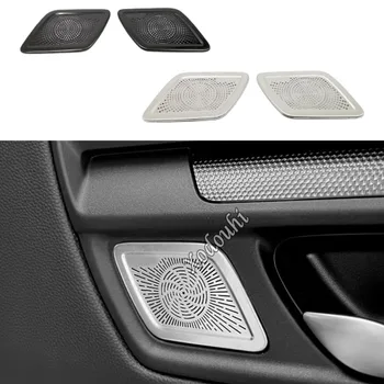Наклейка для отделки крышки аудиоколонки задней двери автомобиля из нержавеющей стали для Honda CRV CR-V 2023 2024, аксессуары для интерьера автомобилей