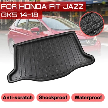 Автомобильный коврик для Honda FIT JAZZ GK5 2014 2015 2016 2017 2018 Защита заднего багажника от грязи